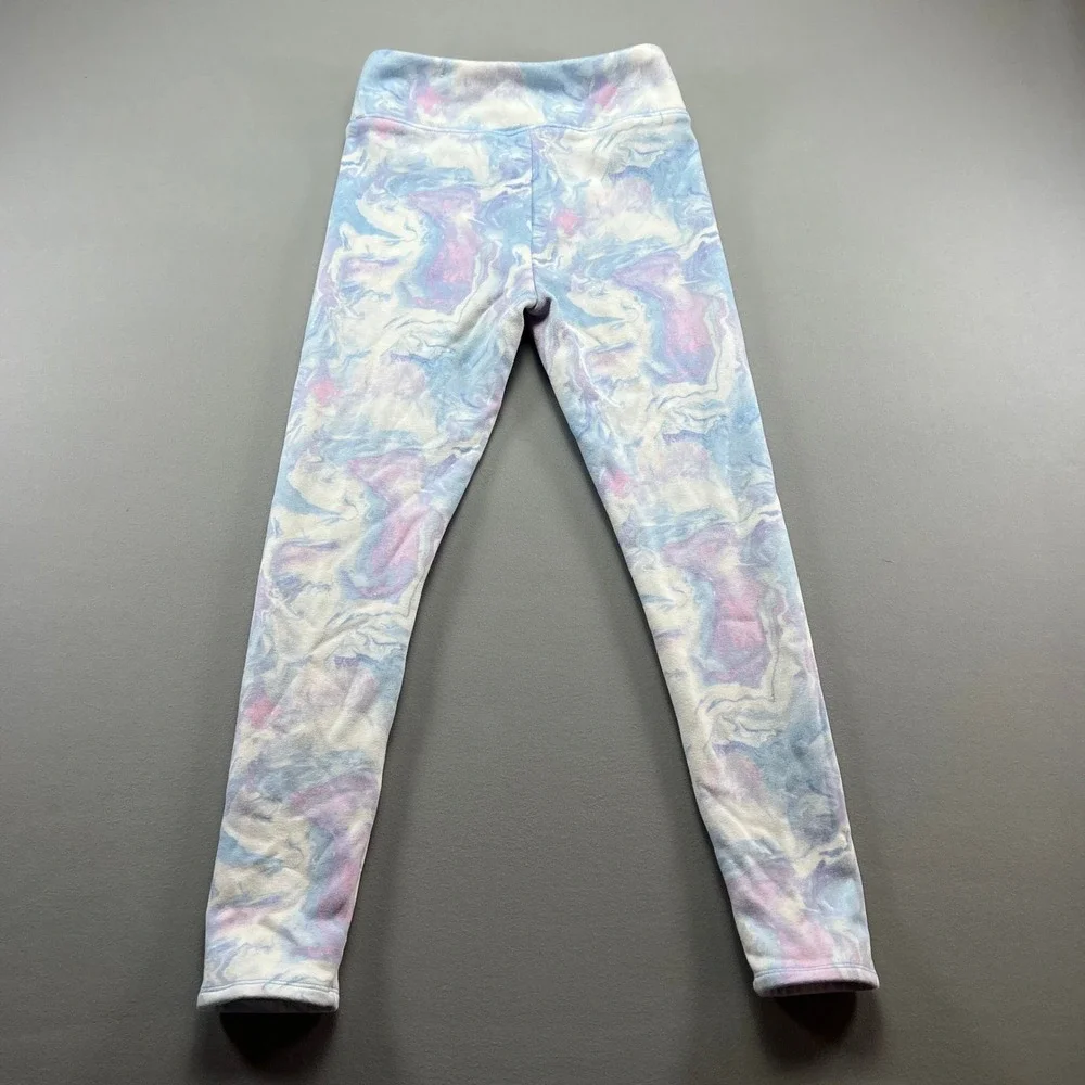 SO The Cozy Leggings Girl's Large Multicolor Gym Training Running High Waisted